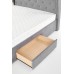 V-CH-SABRINA-LOZ-POPIELATY SABRINA łóżko z szufladami popiel i zielona